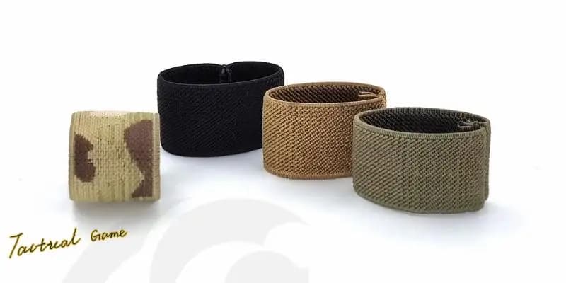 5 fixations élastiques tactiques pour ceinture de pêche - 20MM à 50MM pour équipement de pêche