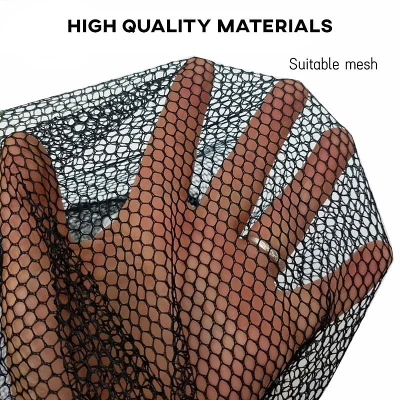 Filet de pêche télescopique aluminium 190 cm pliable pour carpe et pêche à la mouche en mer