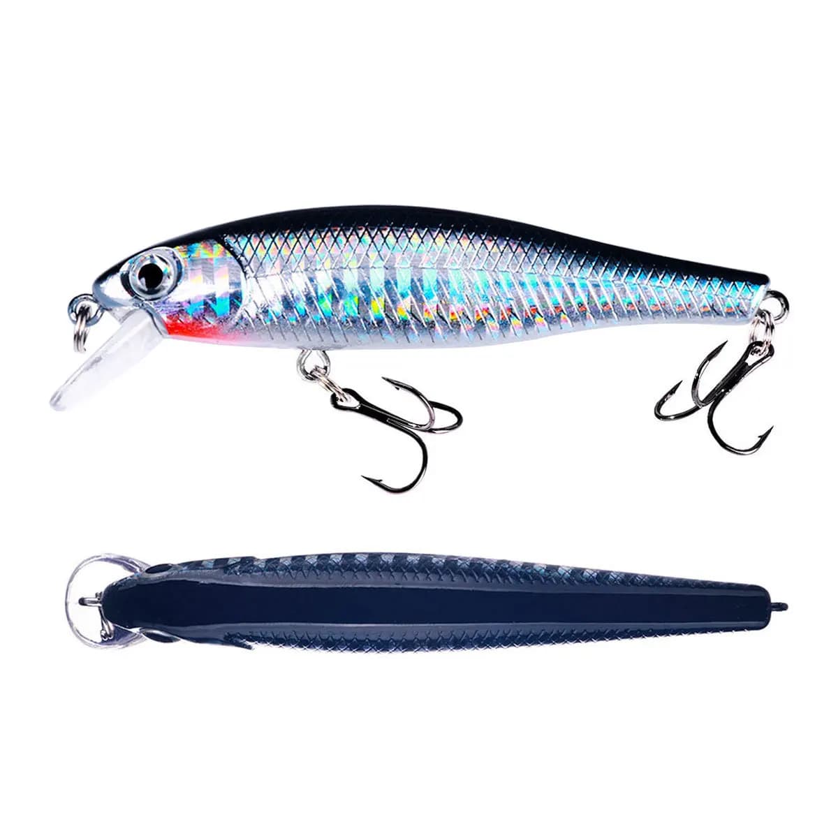 Leurre crankbait 8.8cm 9g pour brochet black bass - Minnow wobbleur jerkbait carnassiers