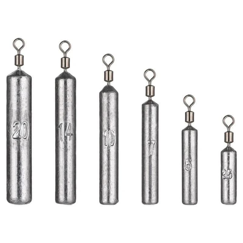 Lot de 5 plombs goutte d'eau de 3.5g à 20g pour pêche carpe - Poids plombés pour appâts et montages