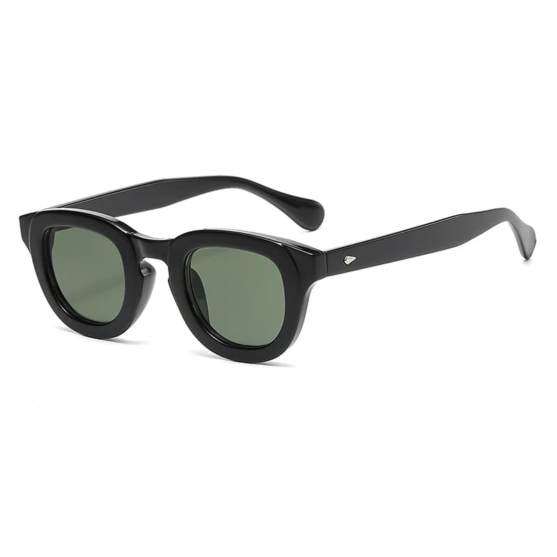 Lunettes de pêche femmes 2024 - Cadre ovale épais visage fin - Multi-couleurs UV400