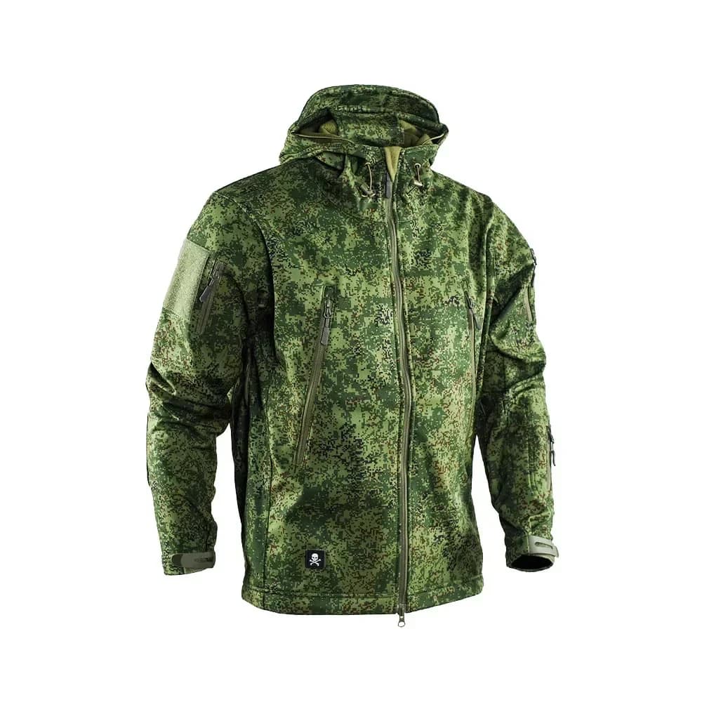 Veste camouflage tactique russe imperméable - Veste softshell homme pêche printemps automne