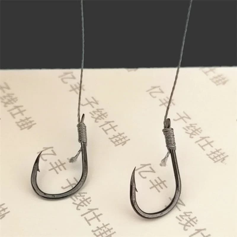 Lot de 5 hacks double pointe robustes pour ligne principale ou sous-ligne accessoires pêche carnassiers