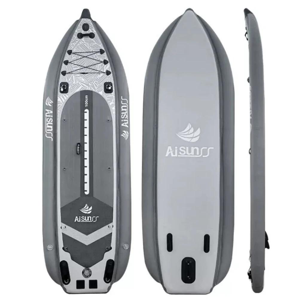 Bateau de pêche gonflable PVC en vente - Kayak gonflable personnalisable OEM pour pêcheurs