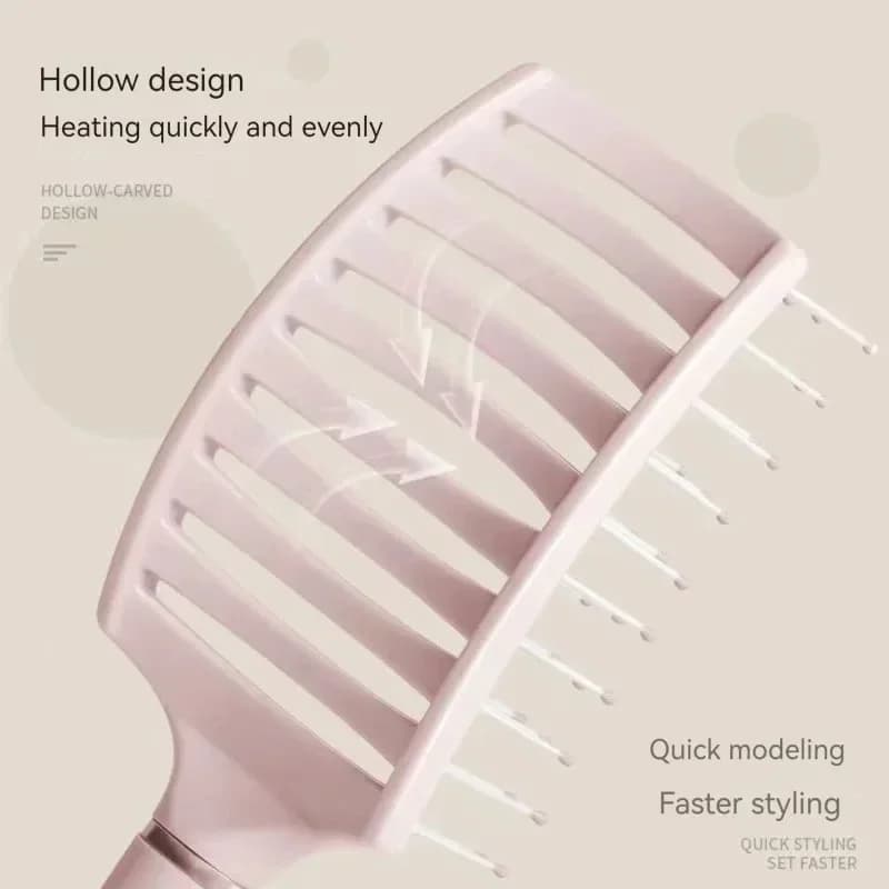 Brosse cheveux coussin d'air anti-chute massage tous types cheveux pêche vent