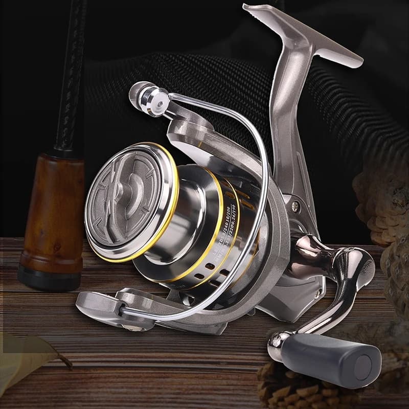 Nouveau moulinet spinning 30KG max drag - Poignée interchangeable - Ratio 5.2:1 - Lancer haute vitesse