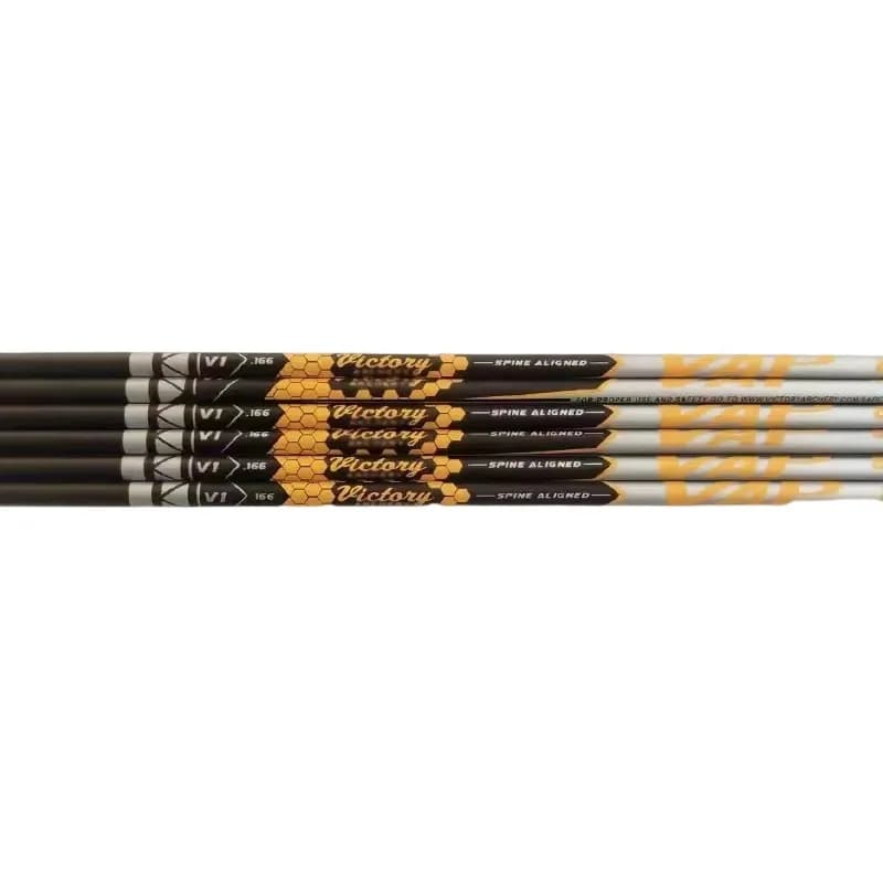 Flèches carbone pur 30.5 pouces pour arc recurve chasse pêche tir à l'arc lot 6/12/24 pièces