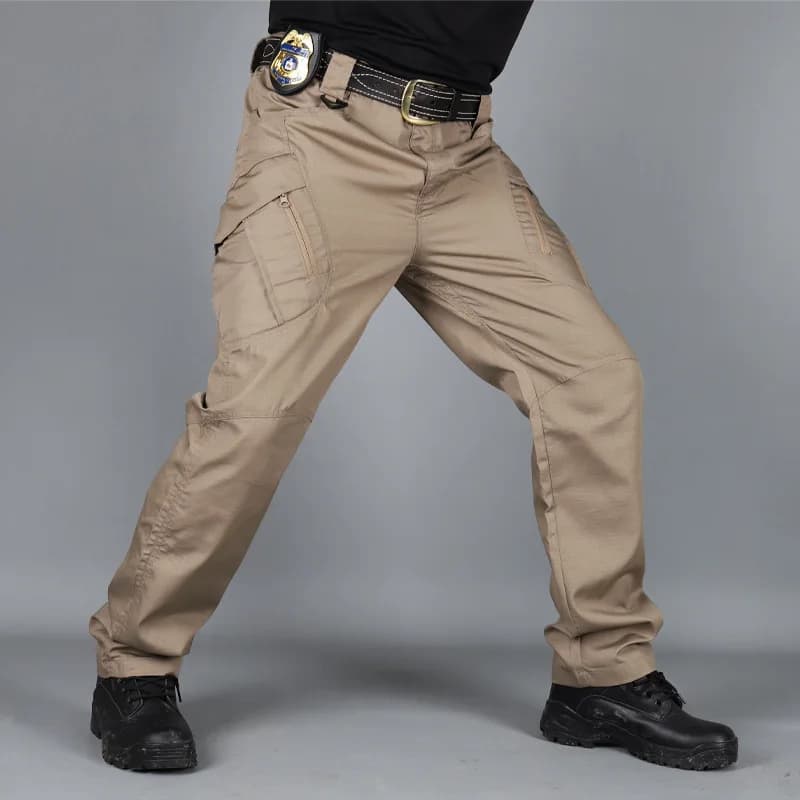 Pantalon cargo tactique SWAT 2024 pour hommes - Imperméable camouflage - Multi-poches pêche travail