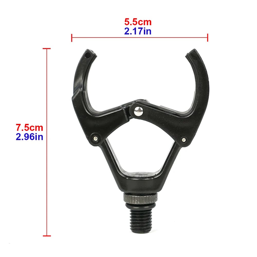 Support canne Hirisi compatible bank sticks - prise sécurisée pour pêche carpe et pêche au coup