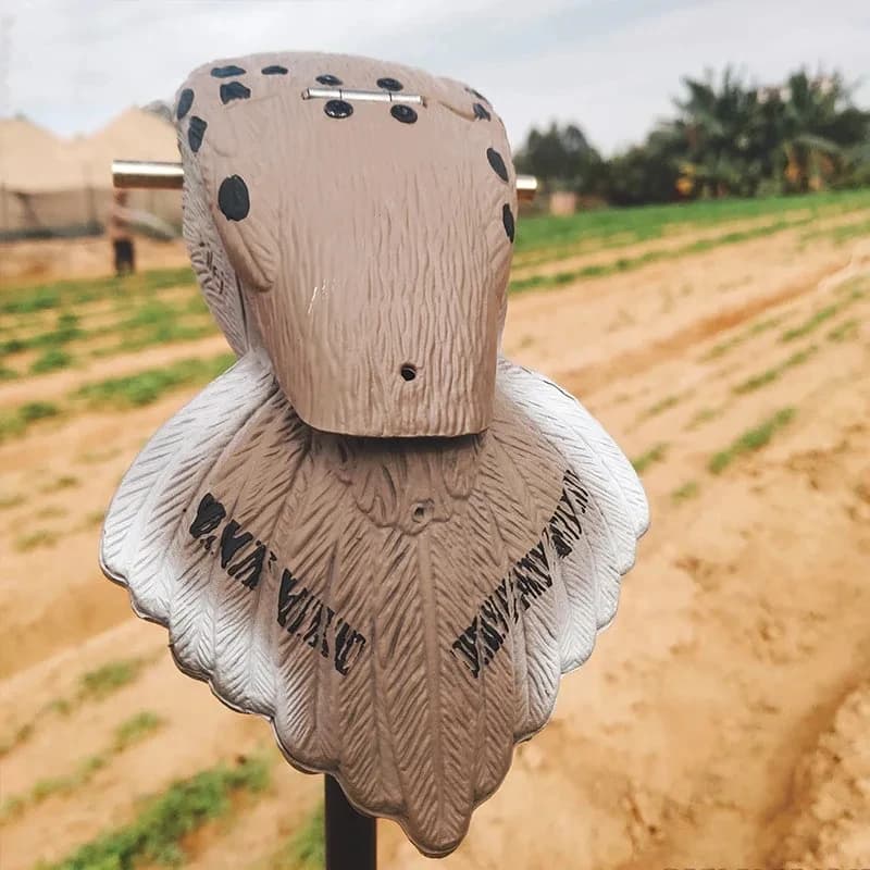 Pigeon leurre télécommandé avec ailes tournantes - Appât de chasse haute défense pour oiseaux