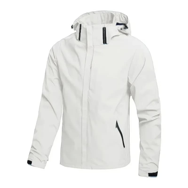 Veste randonnée escalade homme imperméable légère - Coupe-vent streetwear à capuche outdoor waterproof