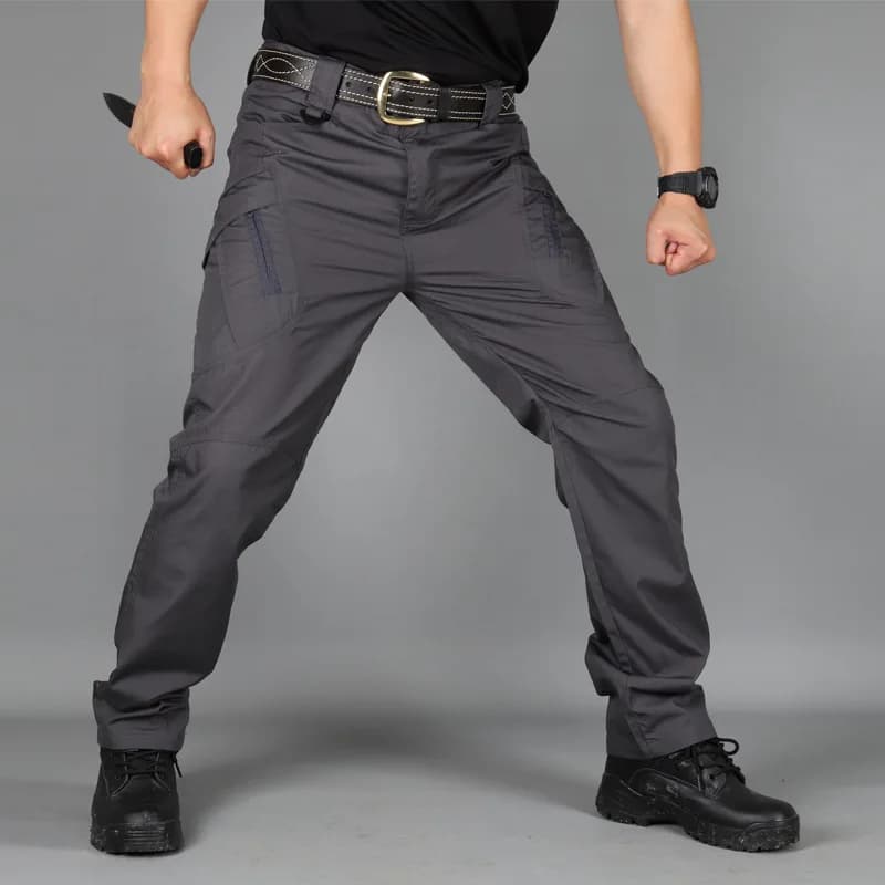 Pantalon cargo imperméable homme respirant - Pêche, combat, travail, tailles S à 6XL disponibles