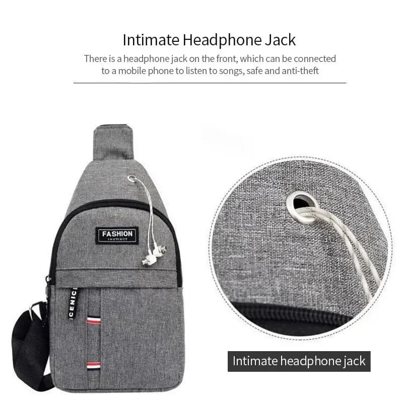 Banane étanche grande capacité homme - Sac ceinture réglable sport et voyage