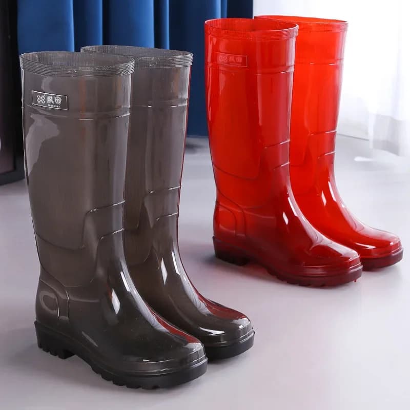 Bottes de travail hautes 2024 pour pêche agricole imperméables séchage rapide antidérapantes durables