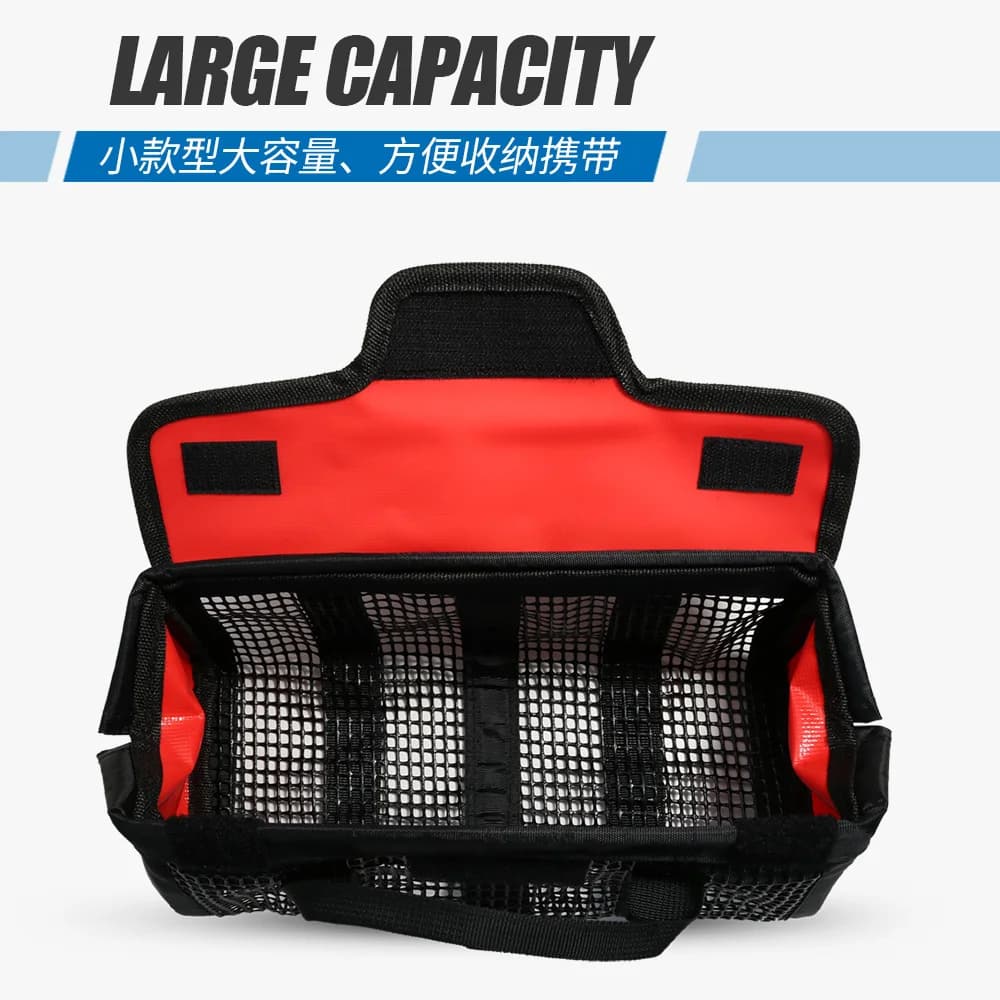 Sac de rangement pour leurres métalliques JIGGINGPRO - Pêche en mer - Organisation leurres et appâts