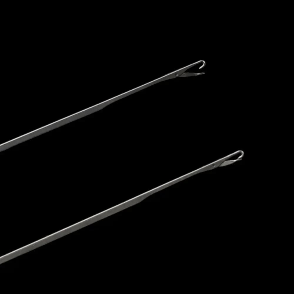 2 aiguilles à esches pour carpe - outils de pêche indispensables pour montages précis et rapides