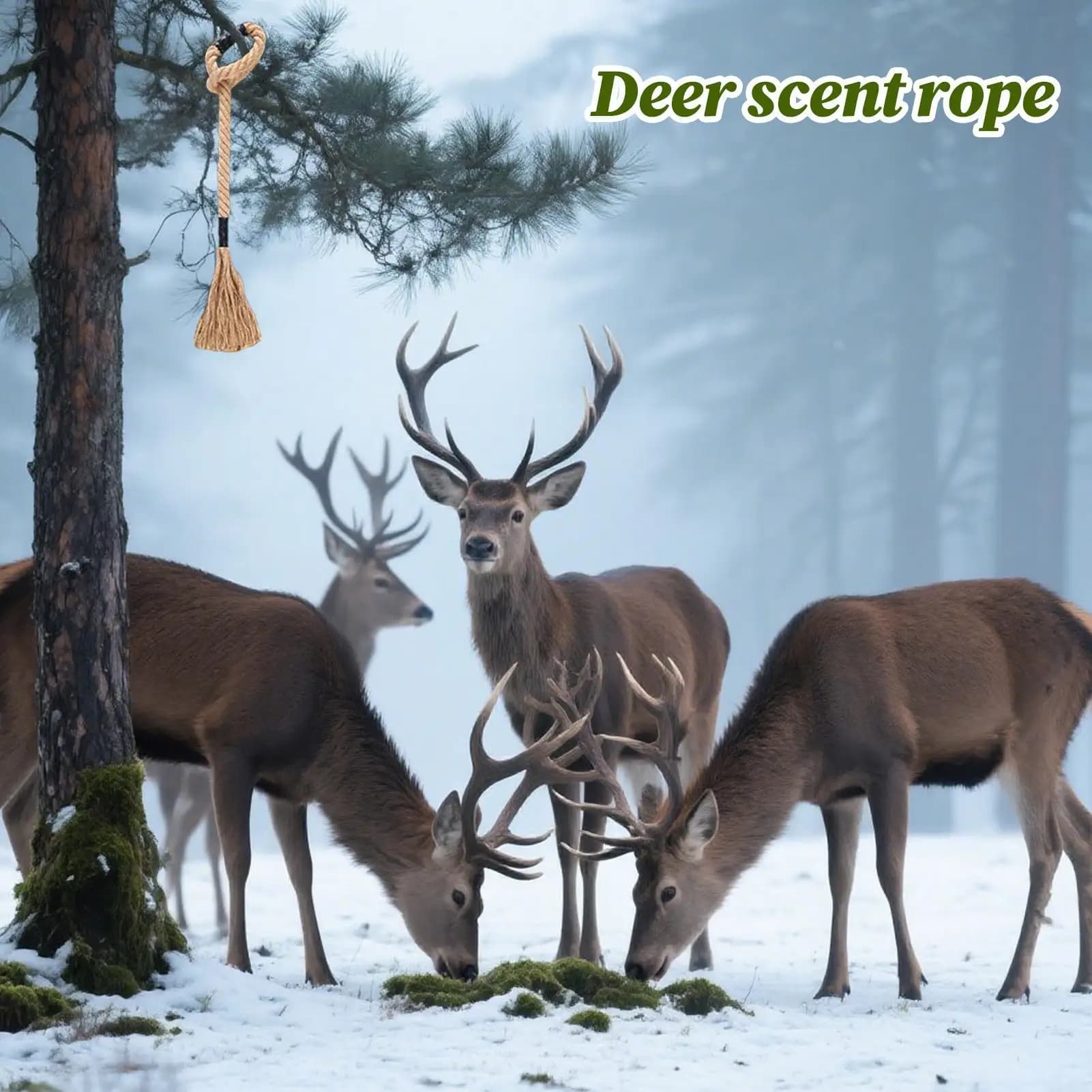 Appât longue durée pour chevreuil - Attractif efficace cerf de Virginie pour sentiers et camping