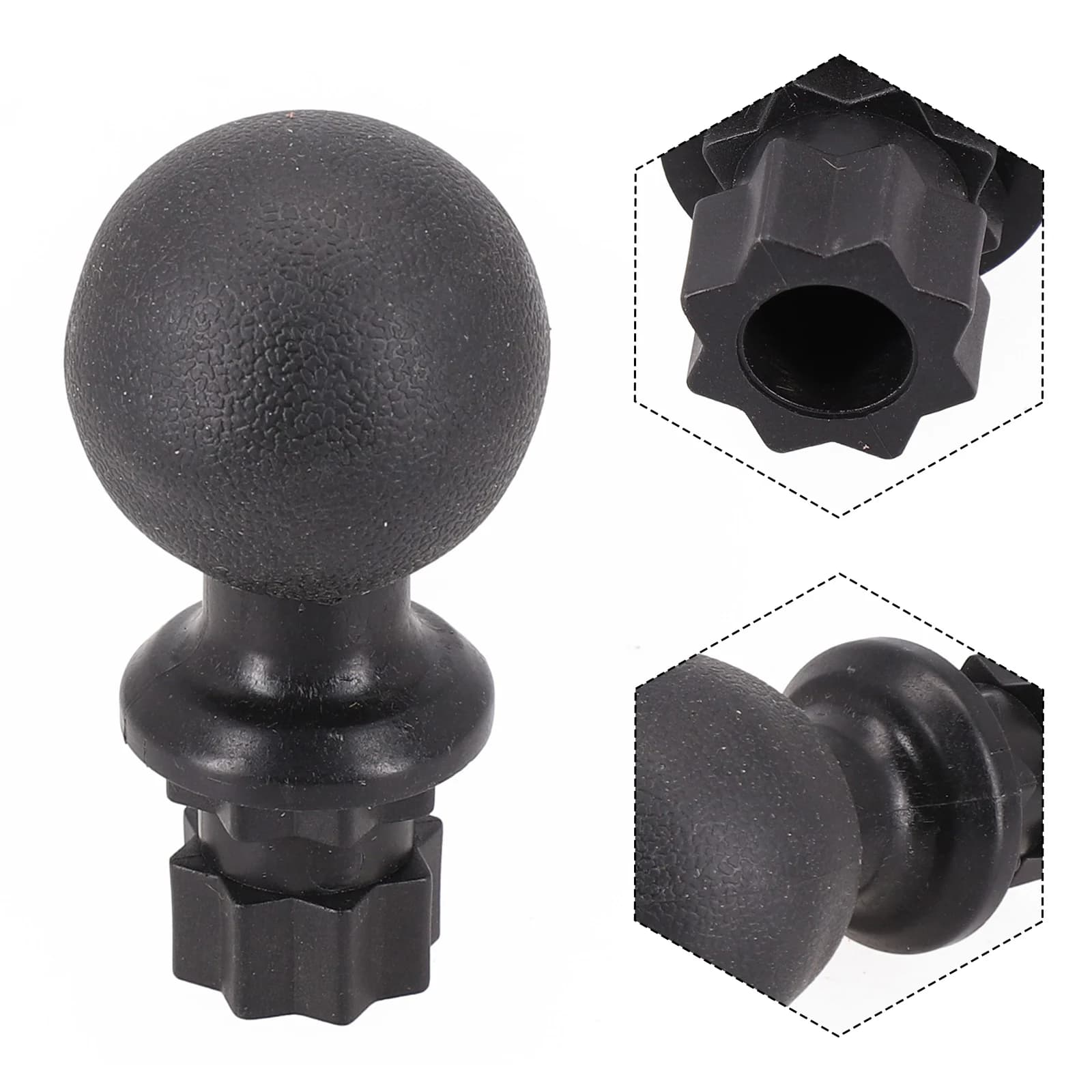 Base coulissante rapide avec adaptateur rail pour kayak pêche montage boule accessoires fixation