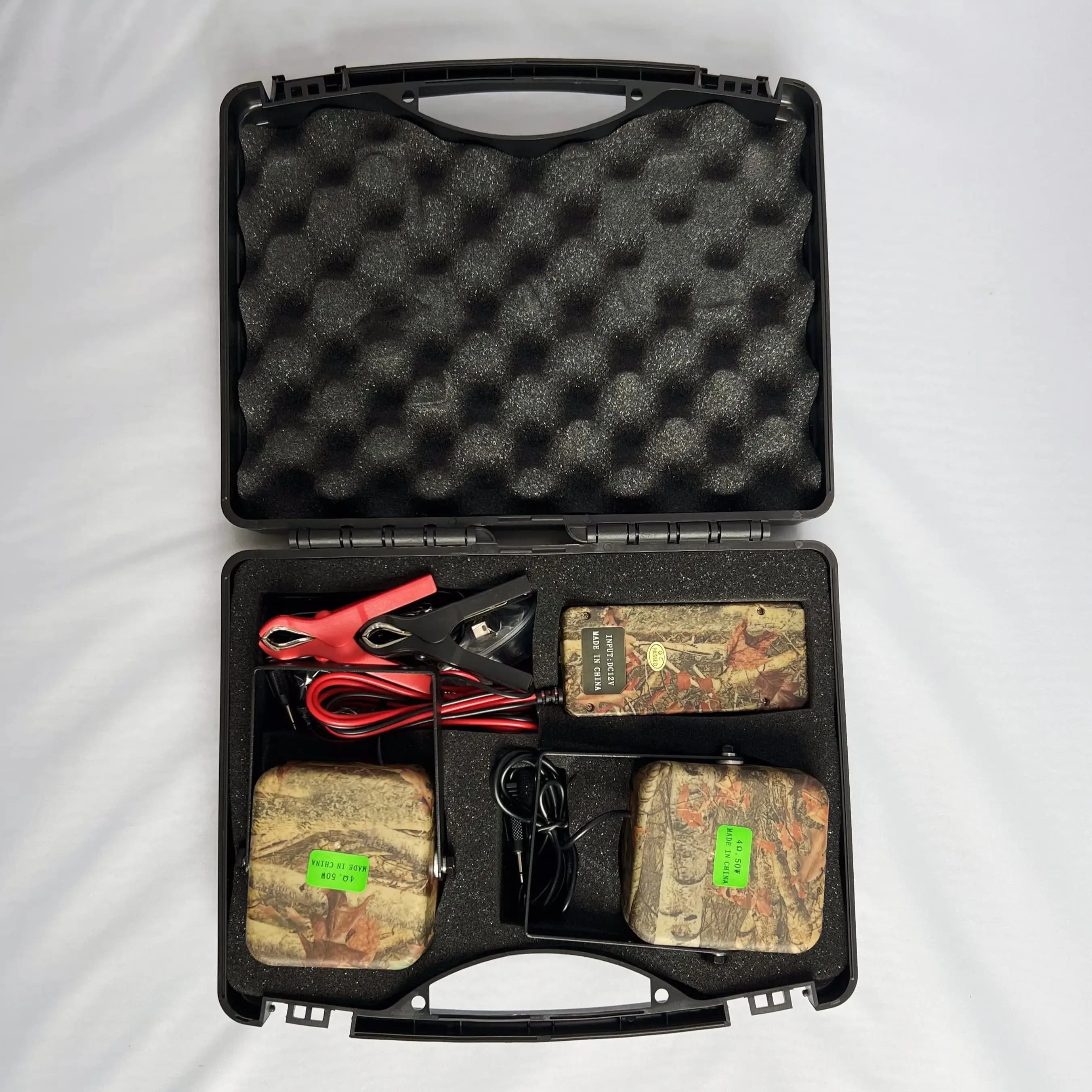 Leurre de chasse extérieur avec lecteur MP3 intégré pour sons multiples de canards
