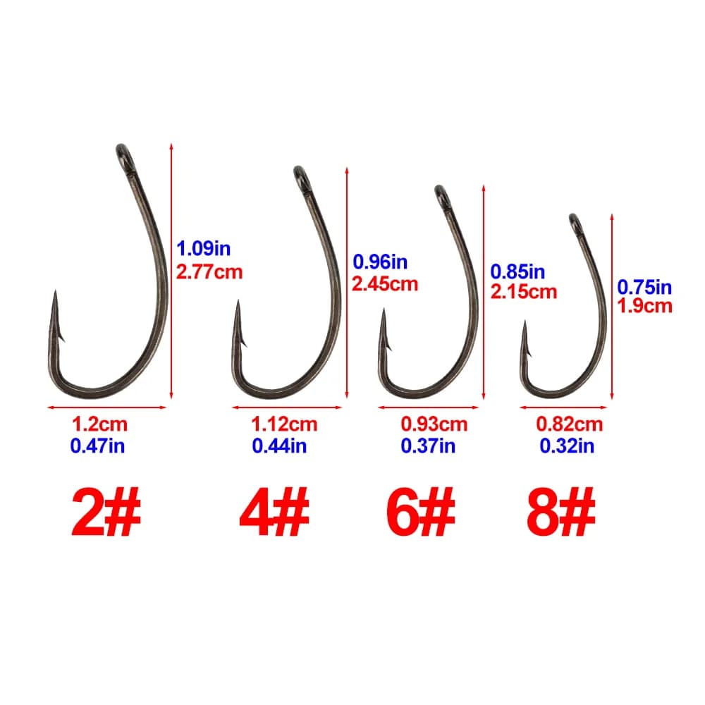 Montage Ronnie Rig Hirisi 4pcs avec flotteur pour pêche de la carpe en mer et eau douce combinaison complète