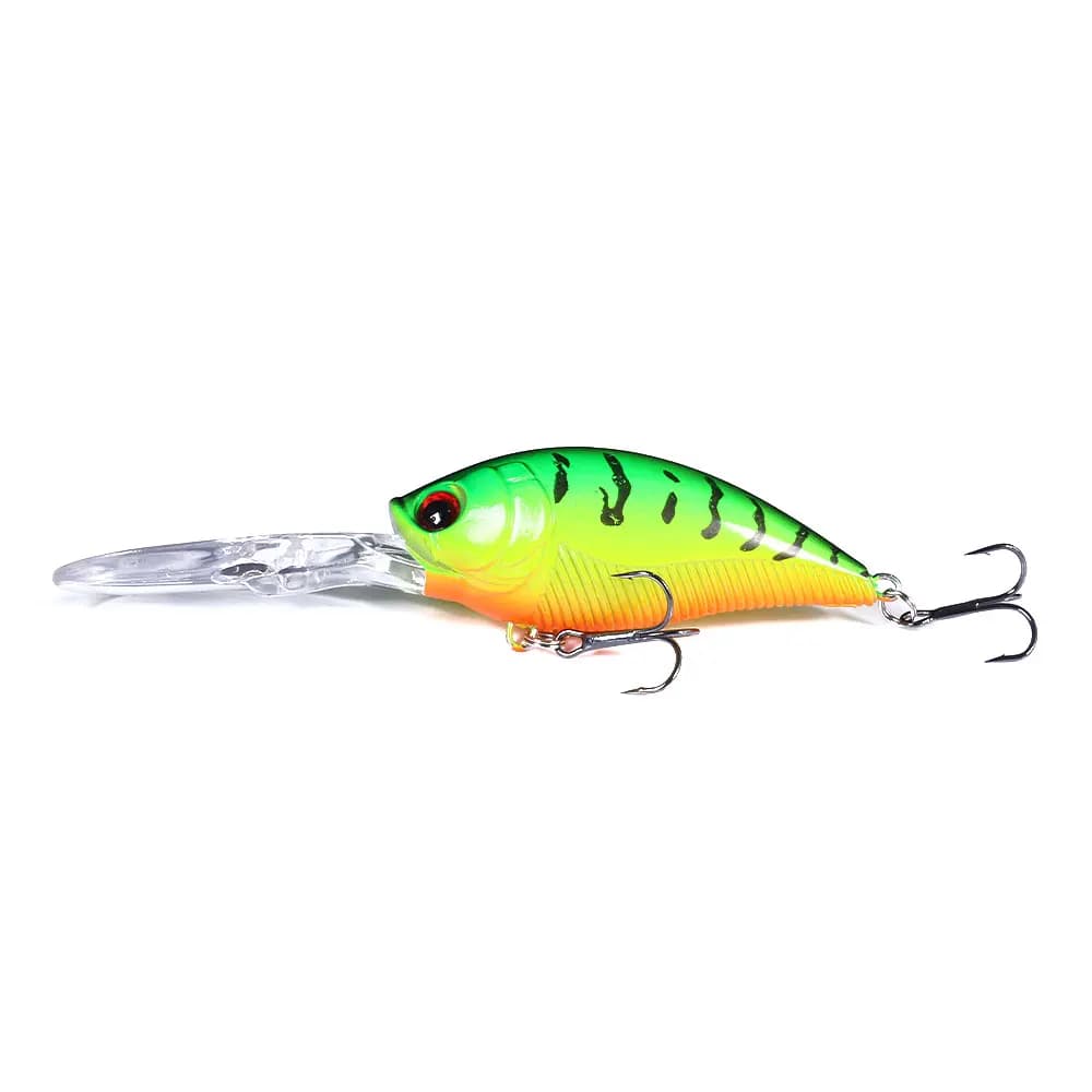 Leurre de pêche crankbait 12.5cm 20.5g pour brochet, leurre dur wobbleur carnassier