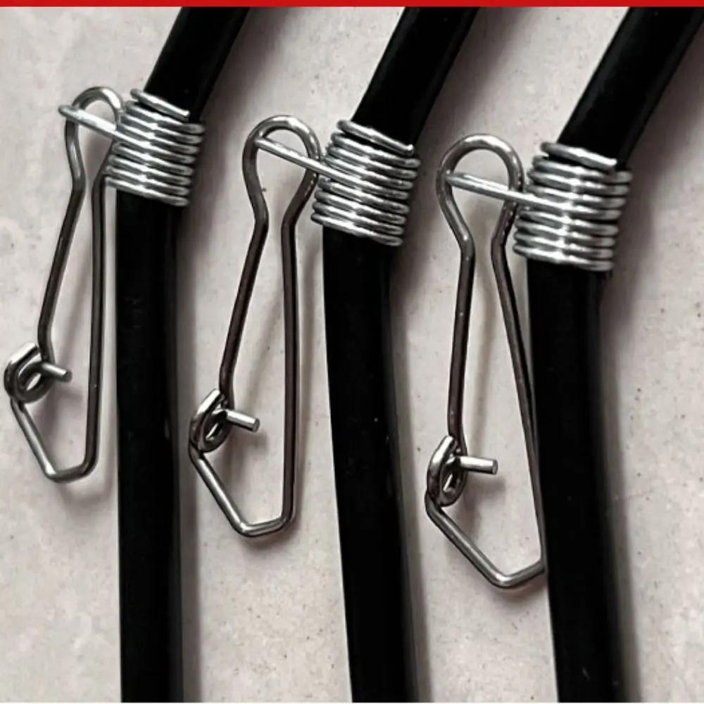 5 connecteurs anti-emmêlement pour feeder - Supports pipe balance pêche 22cm noir équipement montage