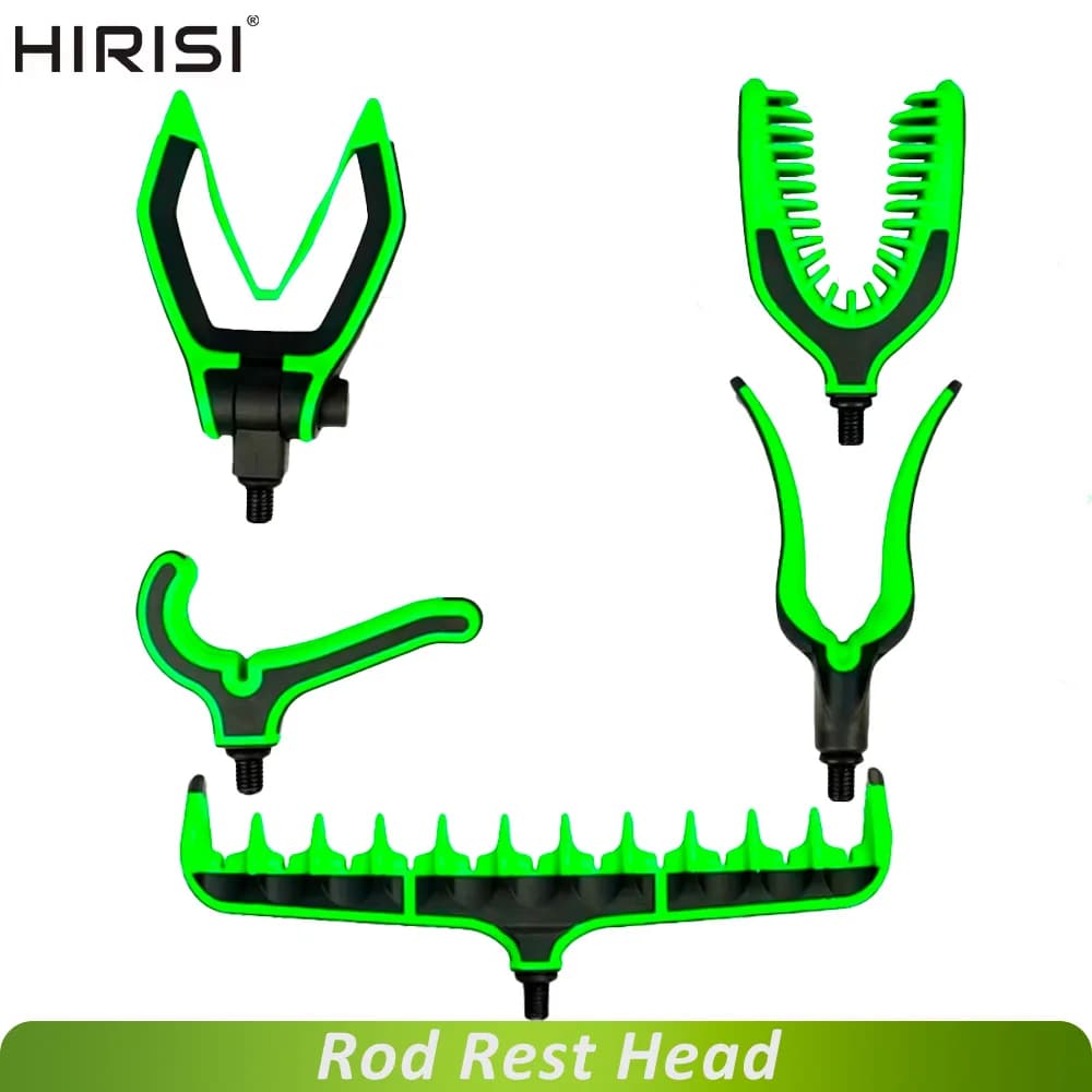 Tête de support de canne Hirisi AC401 - Pince plastique haute qualité pour alarmes et barres de buzz