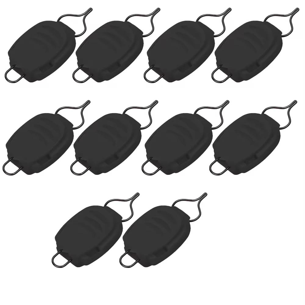 15 clips arrêt-ligne ABS pour moulinet casting, accessoires pêche pour stopper le fil sur votre bobine