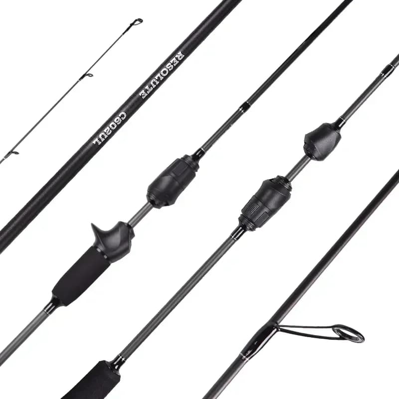 Canne casting Mavllos Resolute Light BFS 0.8-7g - Action rapide carbone pour basse fishing