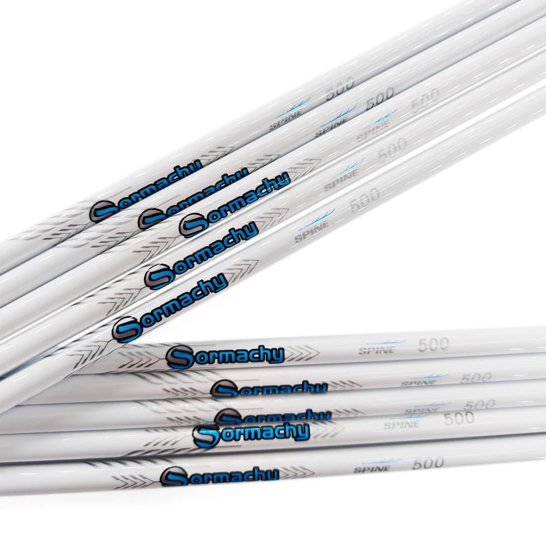 12 fûts carbone pur Pandarus Champion ID6.2mm spine 300-800 kit DIY pêche à l'arc avec tube