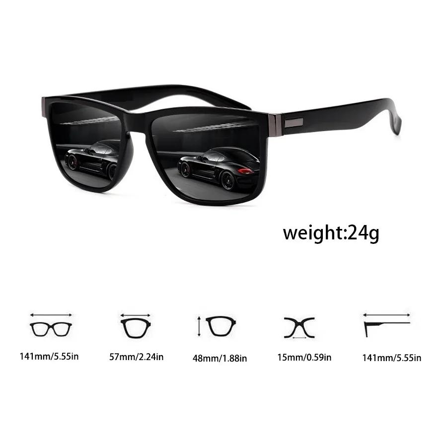 Lunettes de pêche carrées tendance homme femme - Conduite, outdoor léger avec coloris vibrants et protection optimale