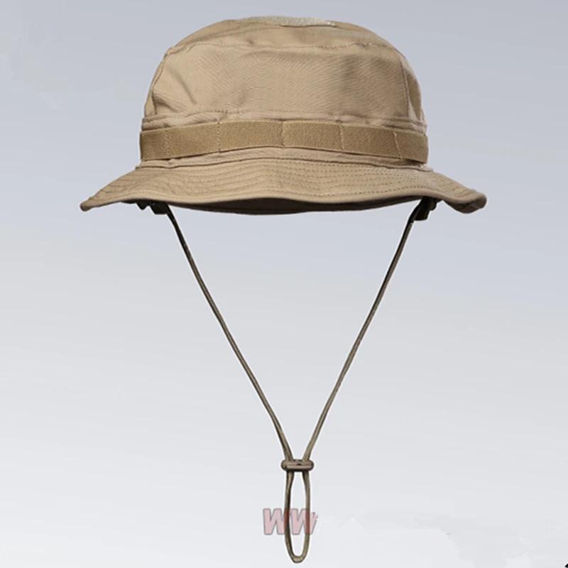Chapeau boonie camouflage pêche - Brim court été respirant pêche chasse sport soleil