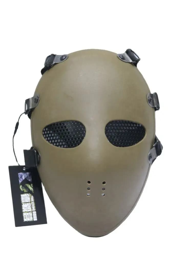 Masque intégral protection complète TAK YIYING noir - Airsoft Paintball BB Gun - Chasse pêche