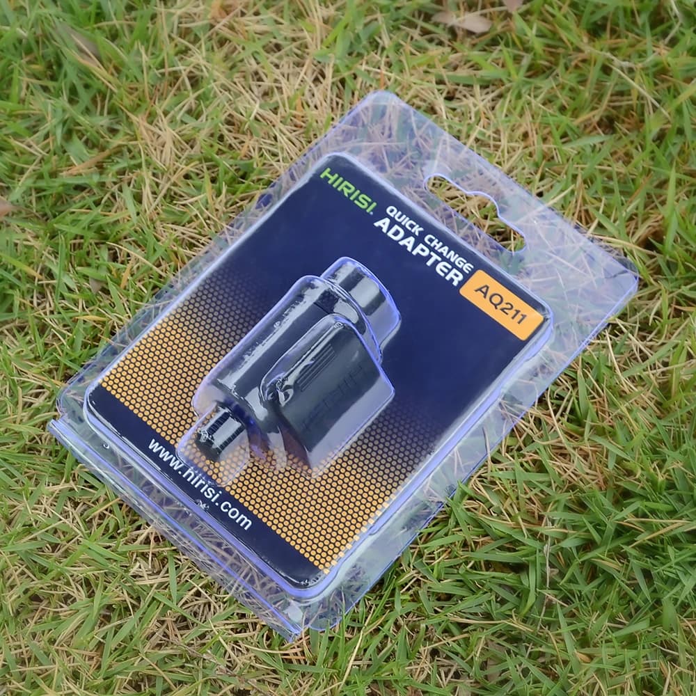 Connecteur rapide aluminium pour alarmes de pêche à la carpe, tiges de berge et rod pod AQ211