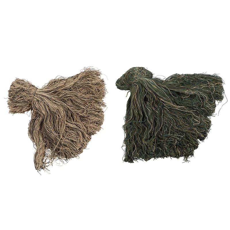 Fil camouflage ghillie suit - Accessoire pêche pour création tenue camouflage personnalisée ultra-discrète