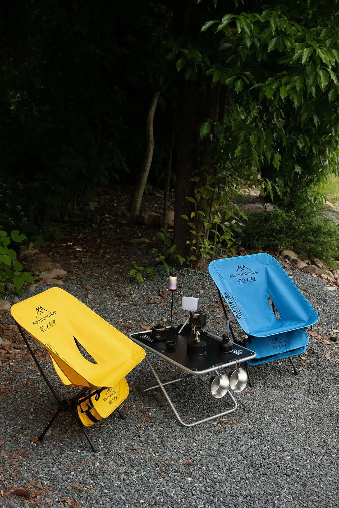 Fauteuil pliant TARKA ultra-léger pour pêche en rivière, camping et pique-nique plage