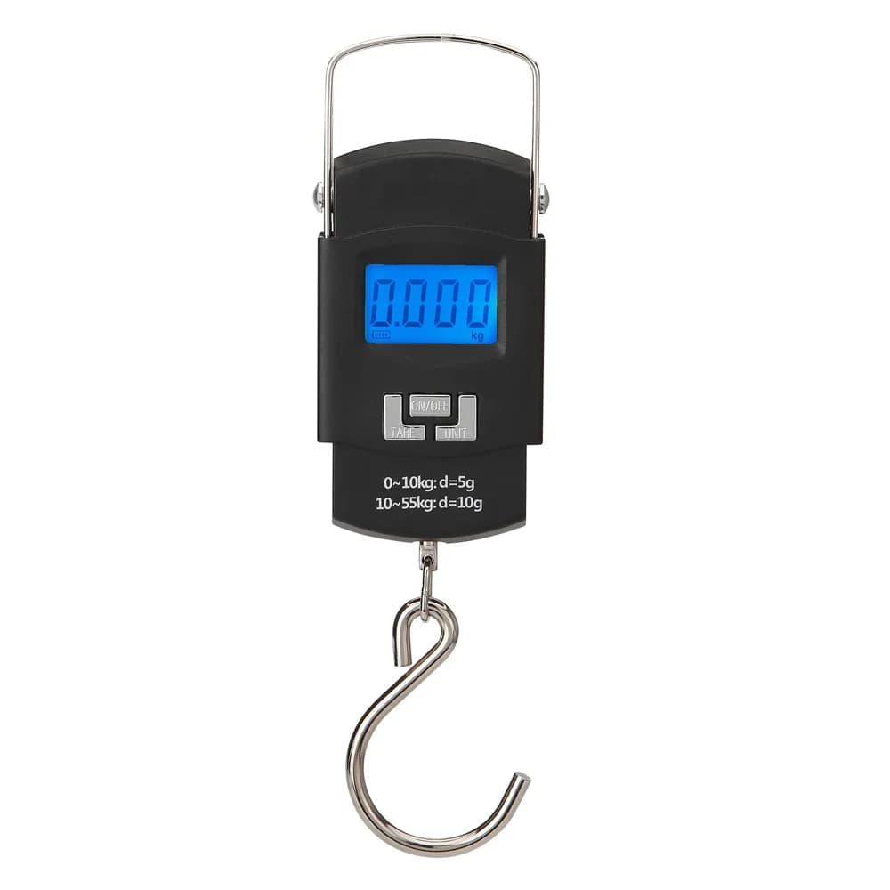 Balance numérique rechargeable suspendue 50kg pour pêche, cuisine et voyage - Précision 10g