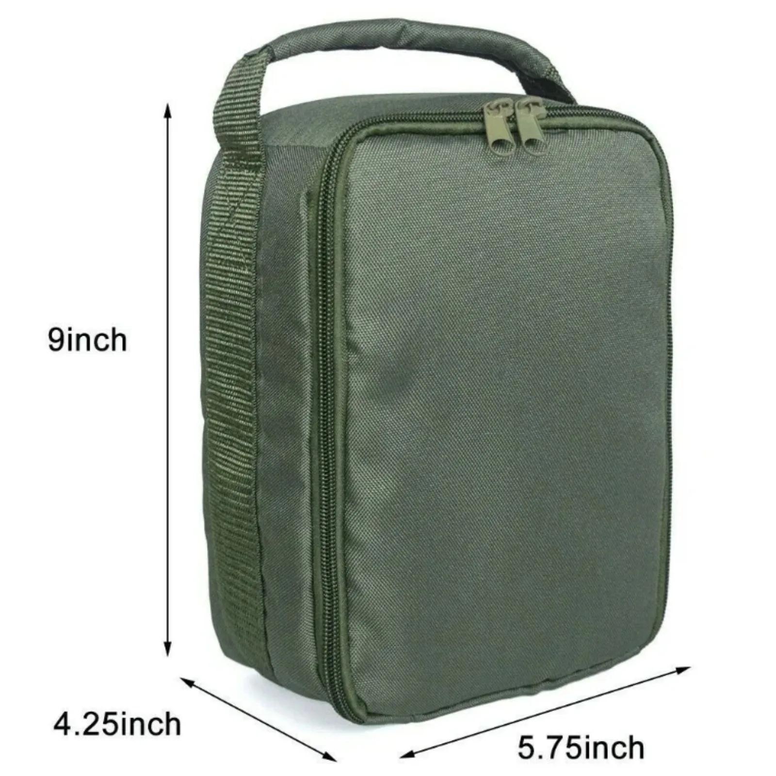 Sac de rangement portable pour moulinets de pêche organisateur à fermeture éclair leurres lignes
