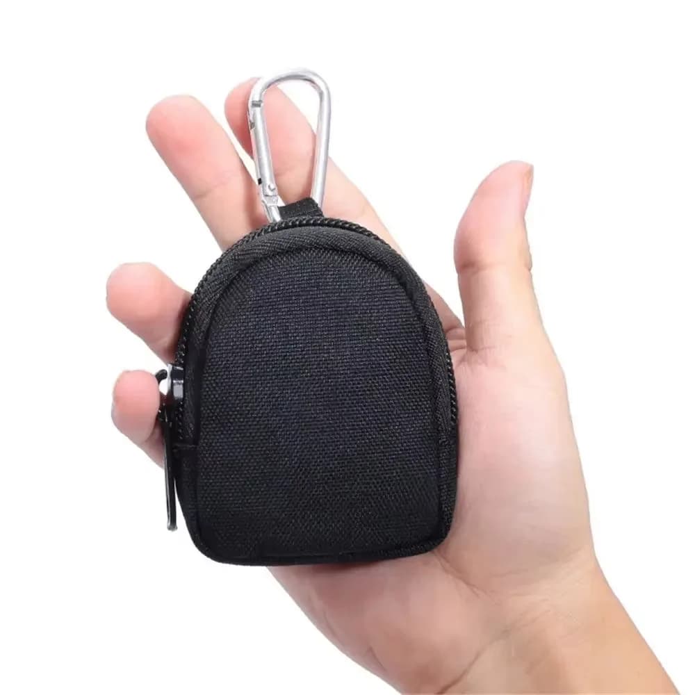 Pochette EDC tactique porte-clés portefeuille hommes porte-monnaie poche zippée extérieur pêche