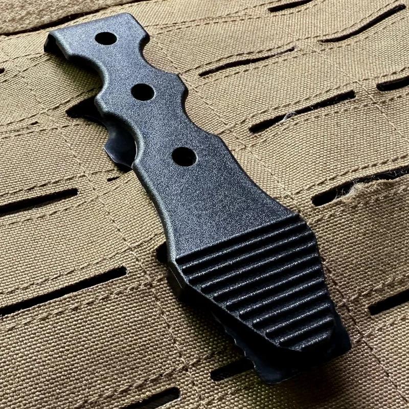 2 clips de fixation tactiques MOLLE - Accessoires pour attacher équipement pêche sur gilet ou sac