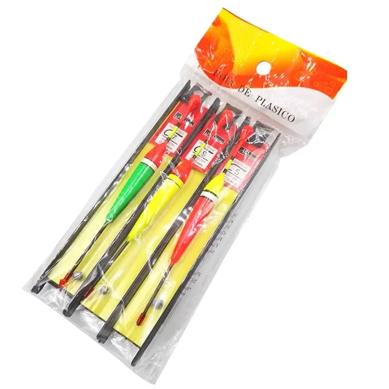 Flotteurs carpe 3 pièces OUTKIT bobber groupe pêche ligne triple accessoires matériel pêche