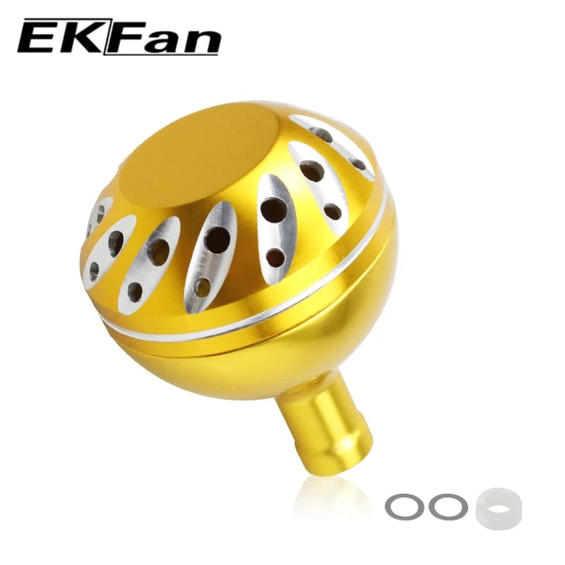 Poignée manivelle pêche métal 30-38mm pour moulinets DAIWA SHIMANO DIY pièces rechange