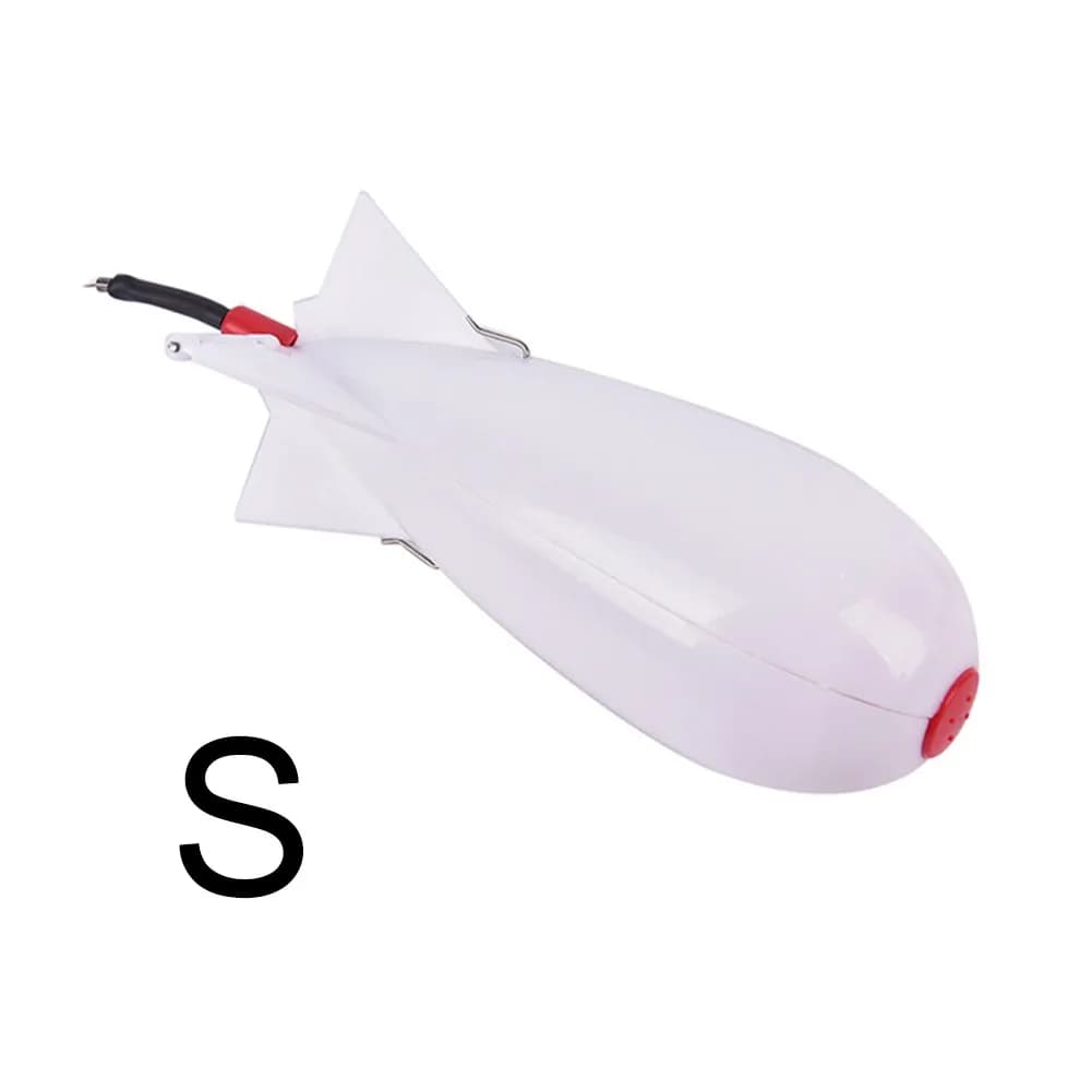 Feeder rocket pour pêche à la carpe - Spomb flottant pour amorçage à distance avec appâts et pellets