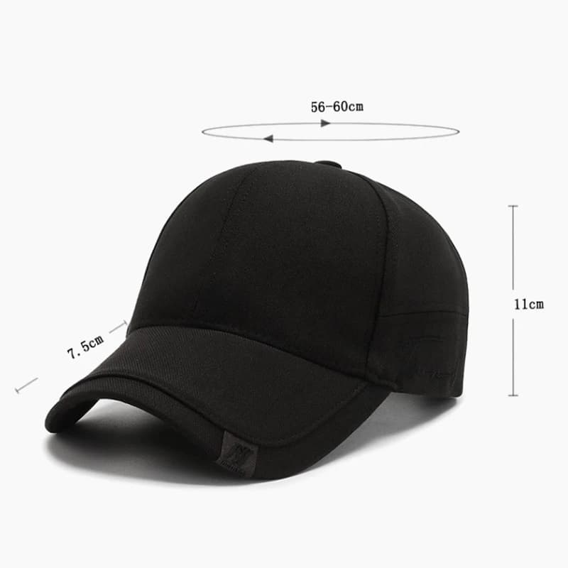 Casquette baseball personnalisable logo pêche - Unisexe réglable snapback visière peakée décontractée