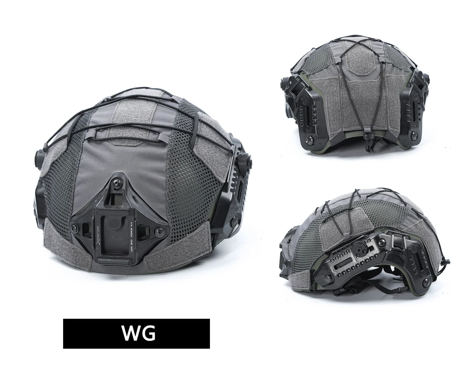 Housse filet Mtek pour casque - Protection aérée contre insectes pour pêche en étang et marais