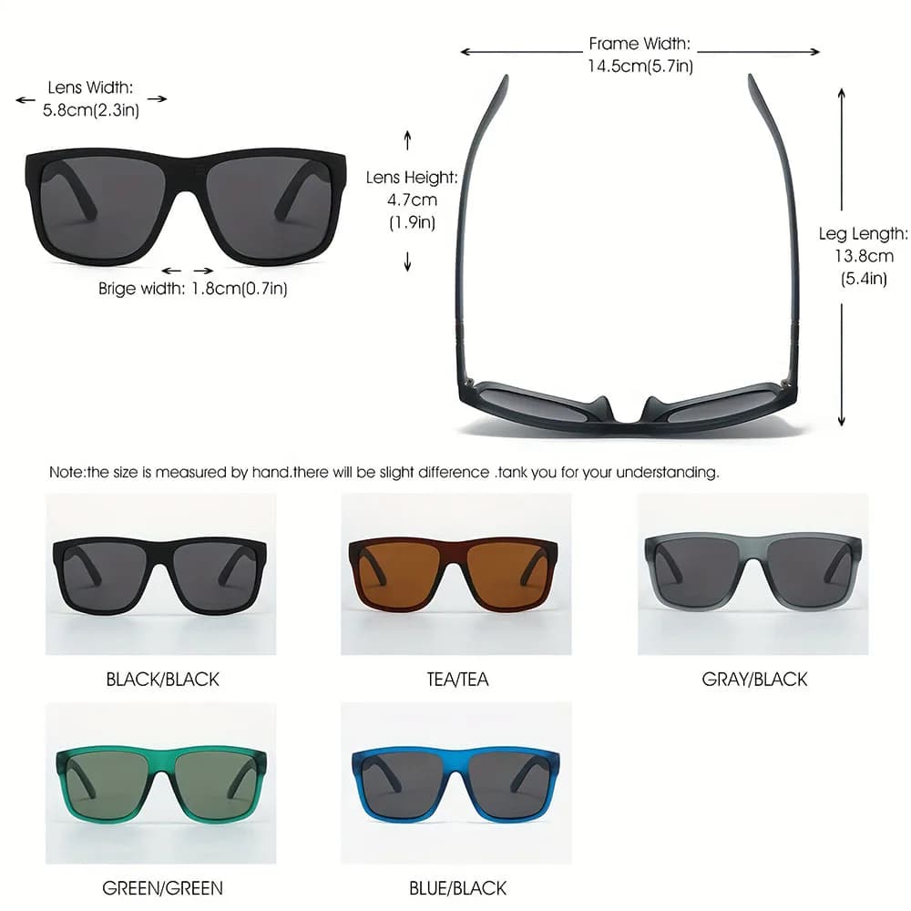 Lunettes de pêche polarisées vintage pour hommes - Conduite et détection des poissons optimisées