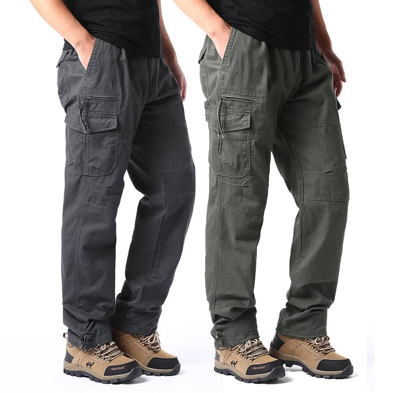 Pantalon pêche grande taille 5XL loose pour pêcheurs confort et mobilité optimale