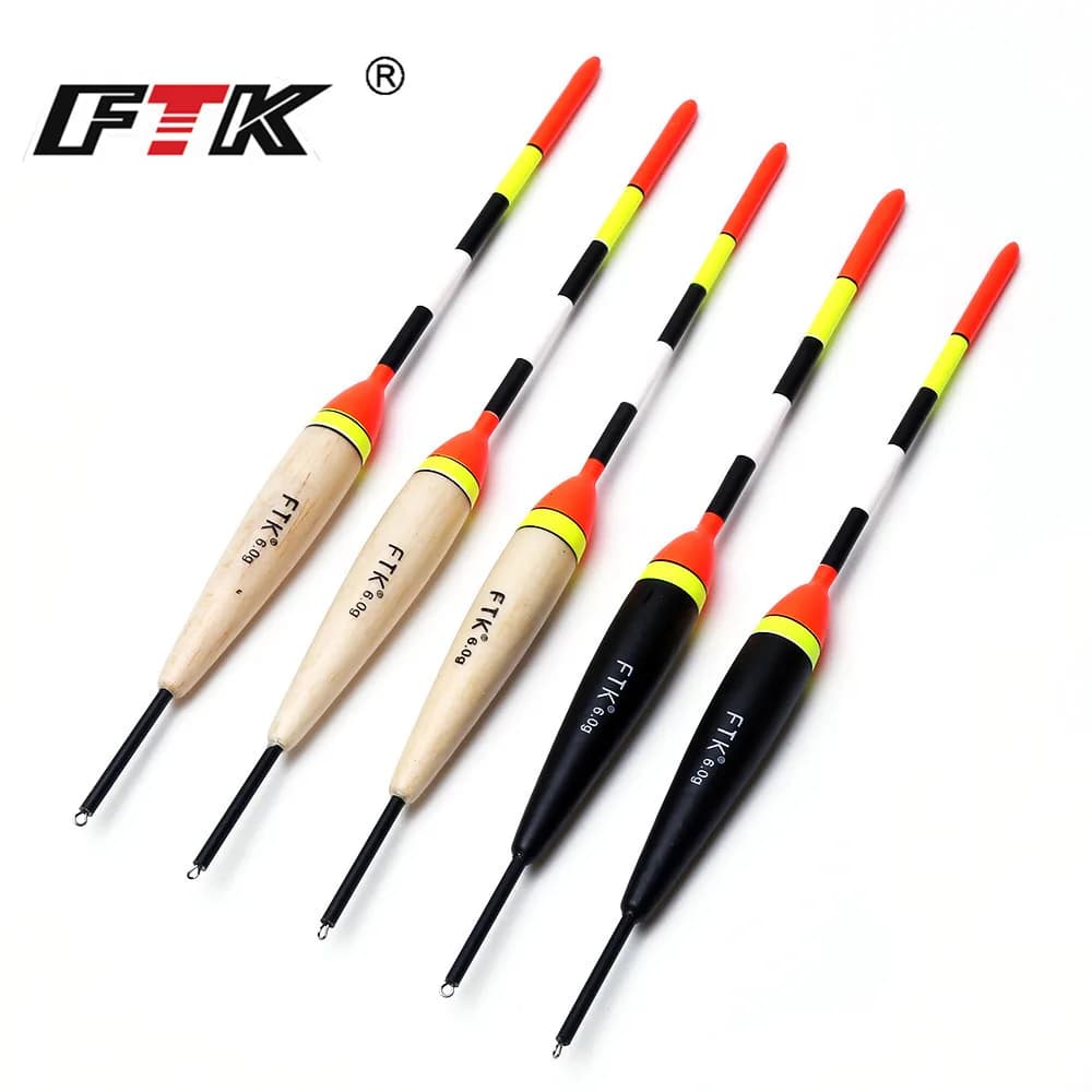 Set professionnel de flotteurs FTK 2g-6g pour pêche verticale Barguzinsky 19-23cm