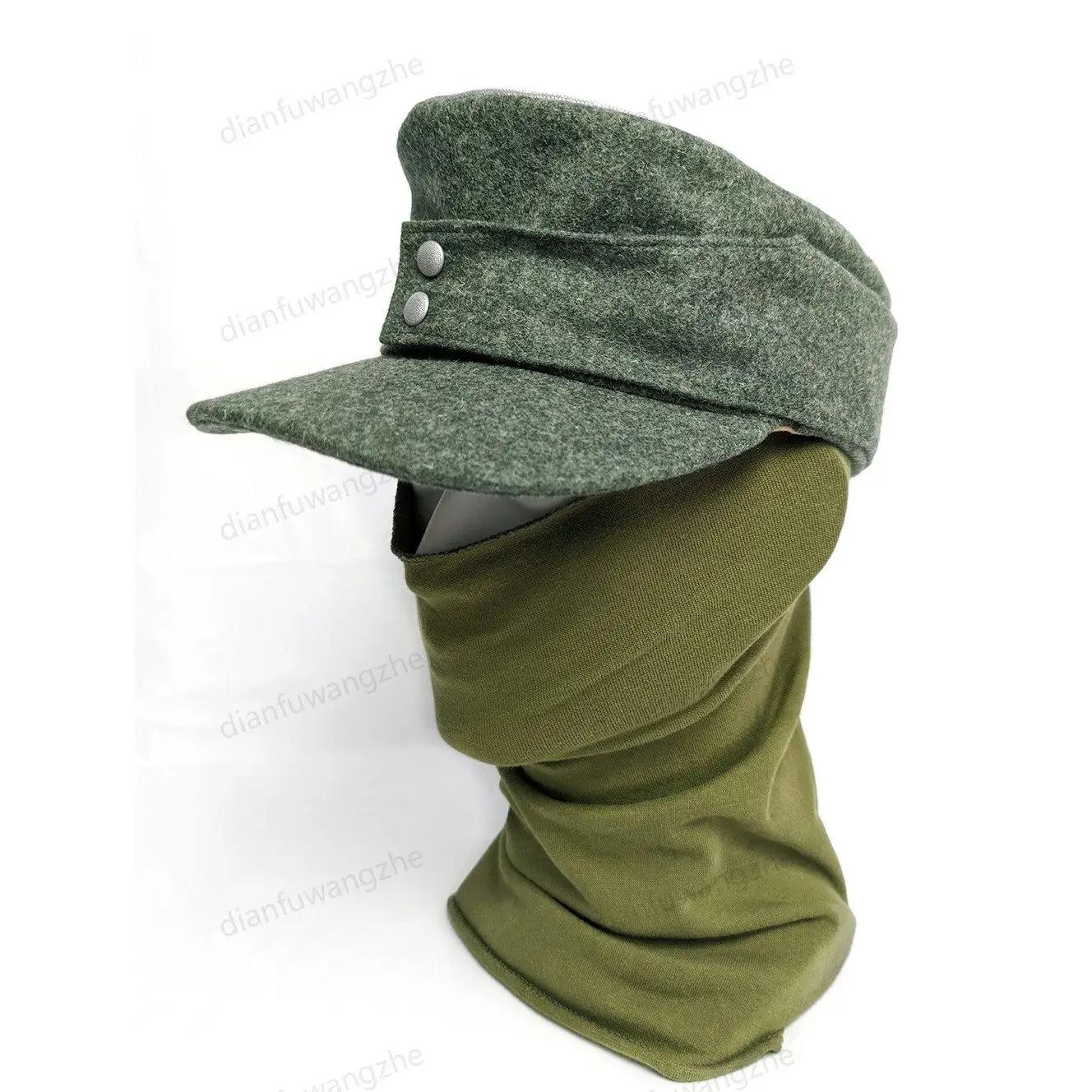 Casquette plate camouflage allemande M43 pour pêche tactique et randonnée aquatique