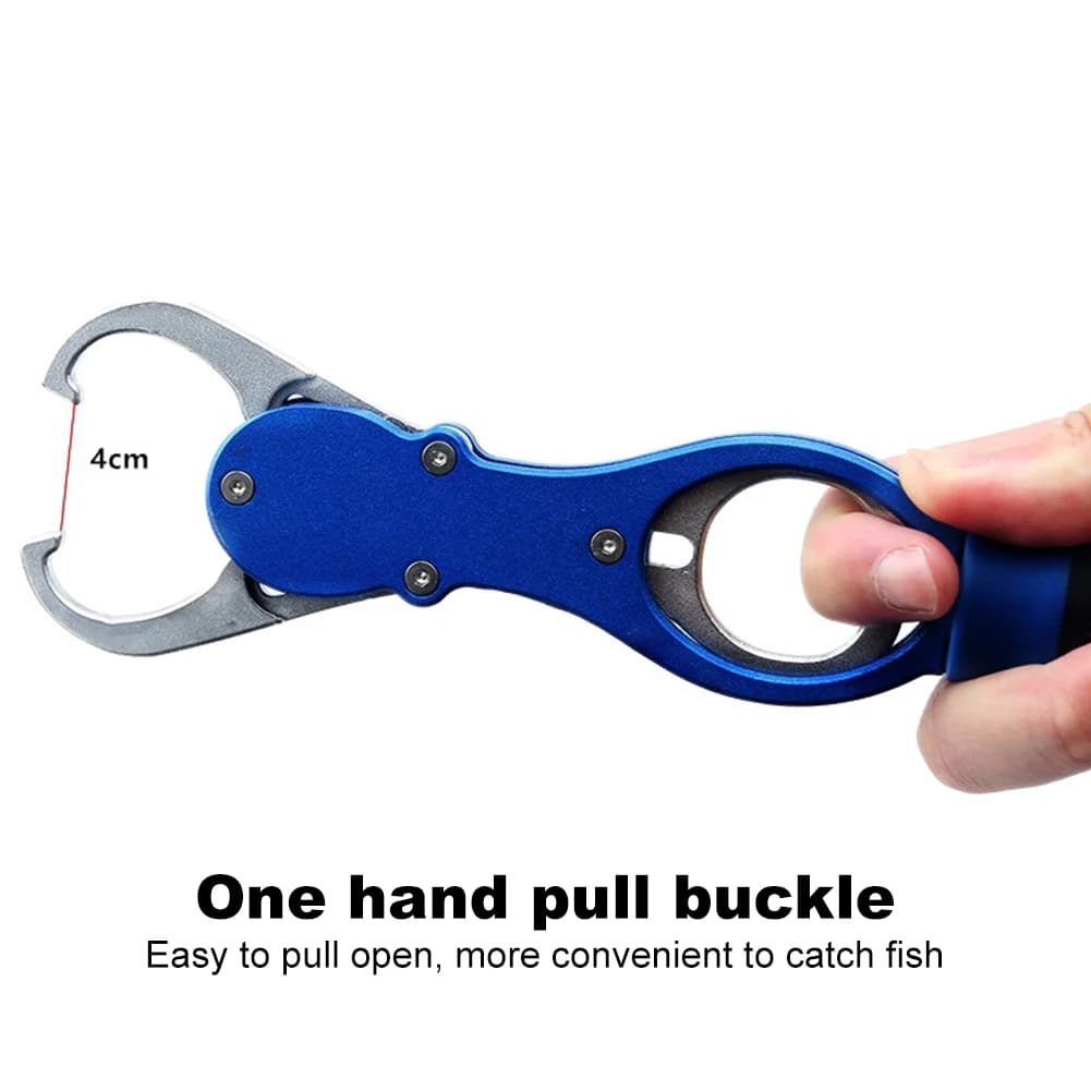 Pince à lèvres pour poisson APWIKOGER avec balance intégrée - Gripper de pêche professionnel et pèse-poisson précis